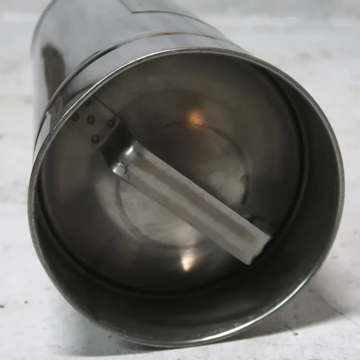 ビンテージ 消火器 クロムメッキ