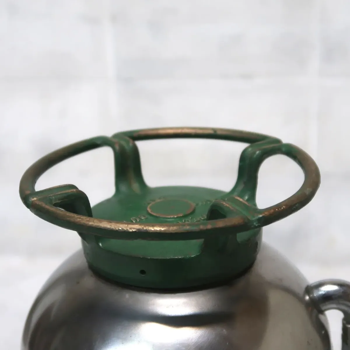 ビンテージ 消火器 クロムメッキ