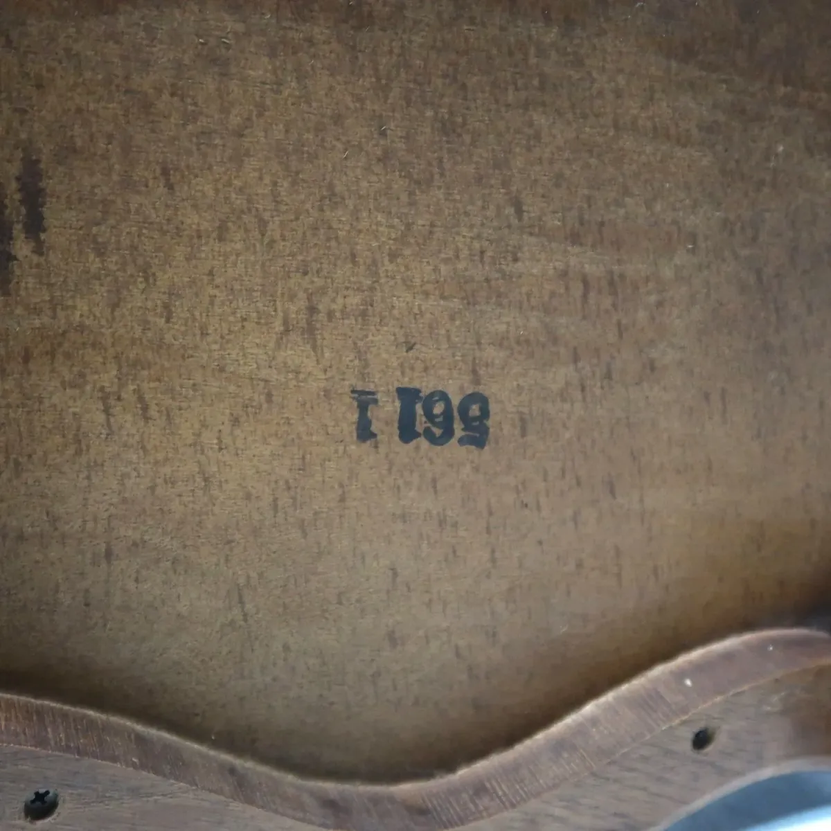 アンティーク ガラストップ サイドテーブル