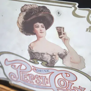 ペプシコーラ ビンテージ パブミラー