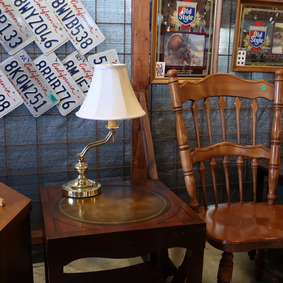 ゴールドメタル テーブルランプ