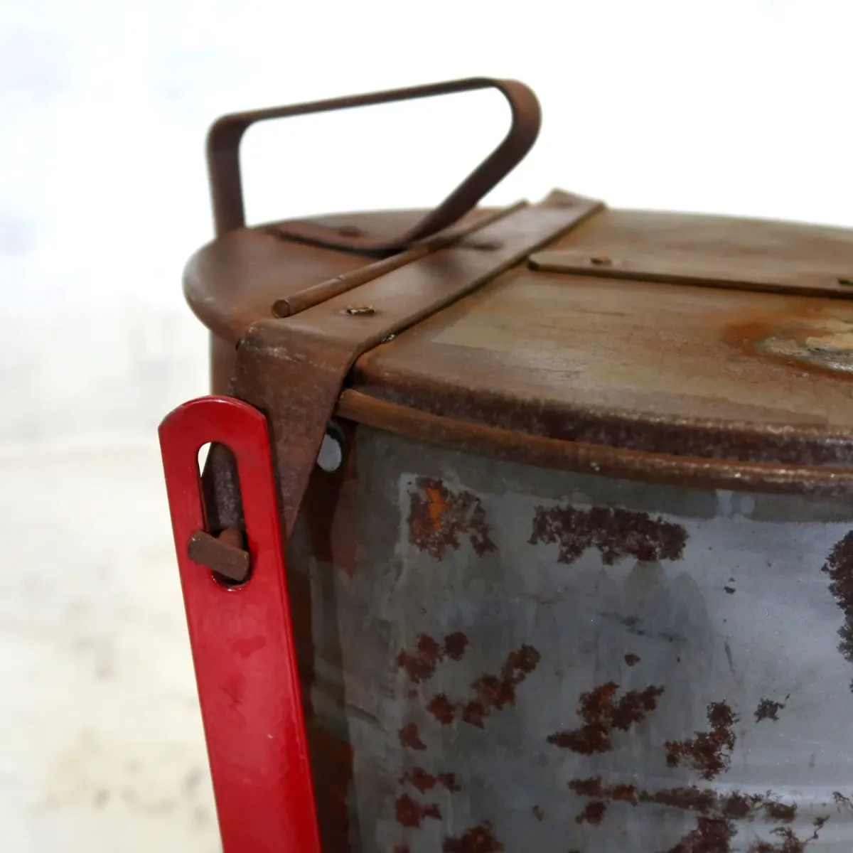 ビンテージ メタルゴミ箱