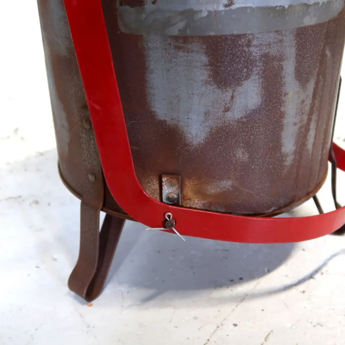 ビンテージ メタルゴミ箱