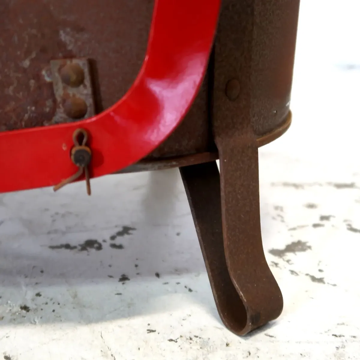 ビンテージ メタルゴミ箱