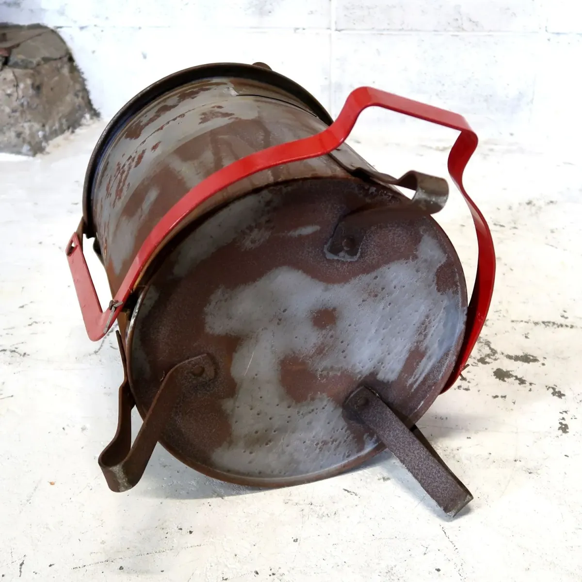 ビンテージ メタルゴミ箱