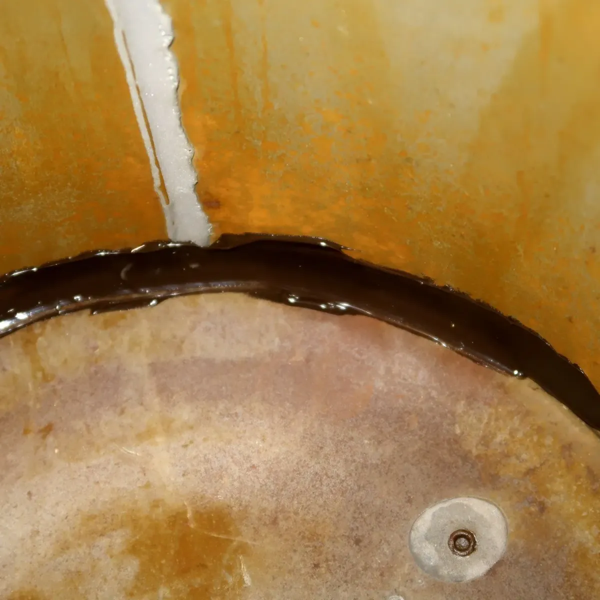 ビンテージ メタルゴミ箱