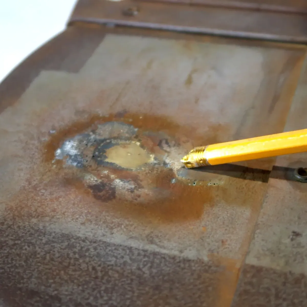 ビンテージ メタルゴミ箱