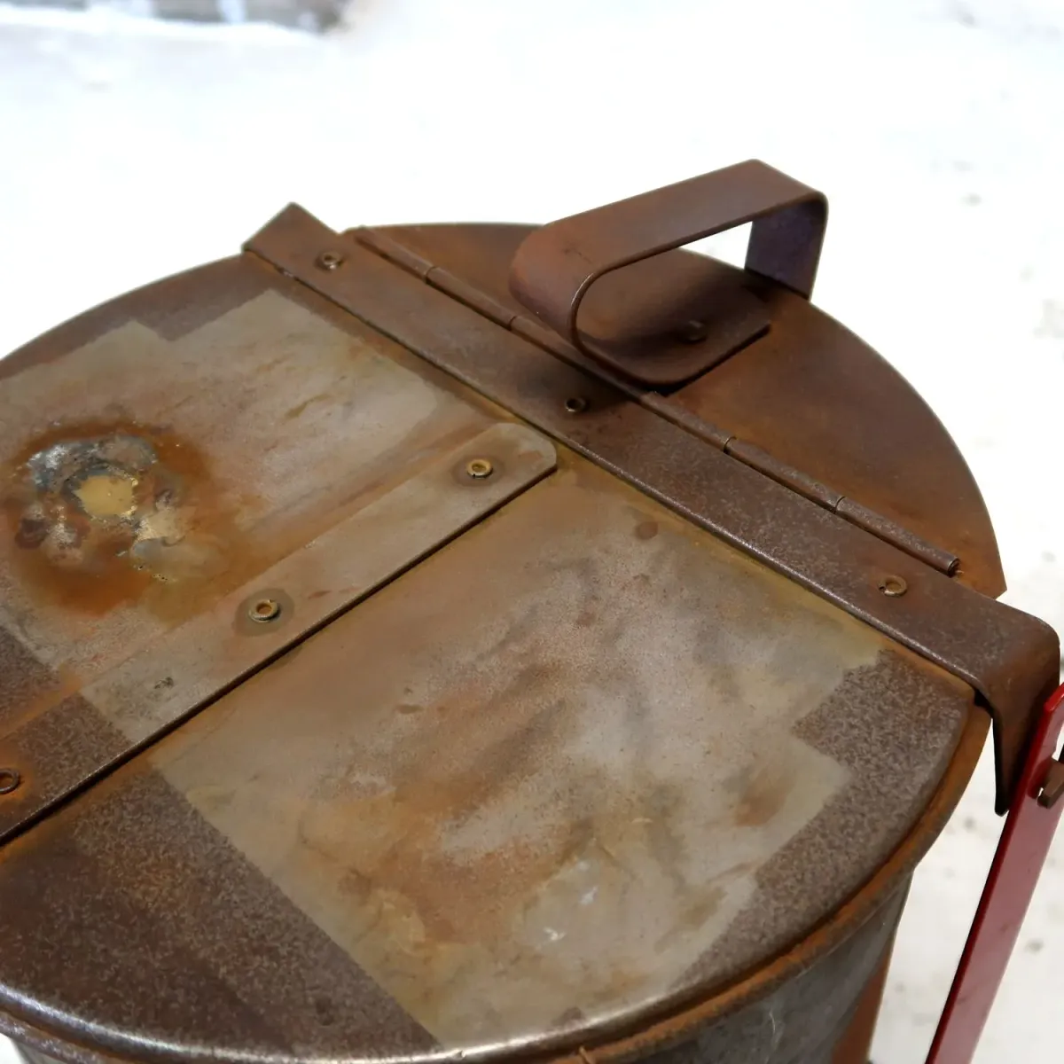 ビンテージ メタルゴミ箱