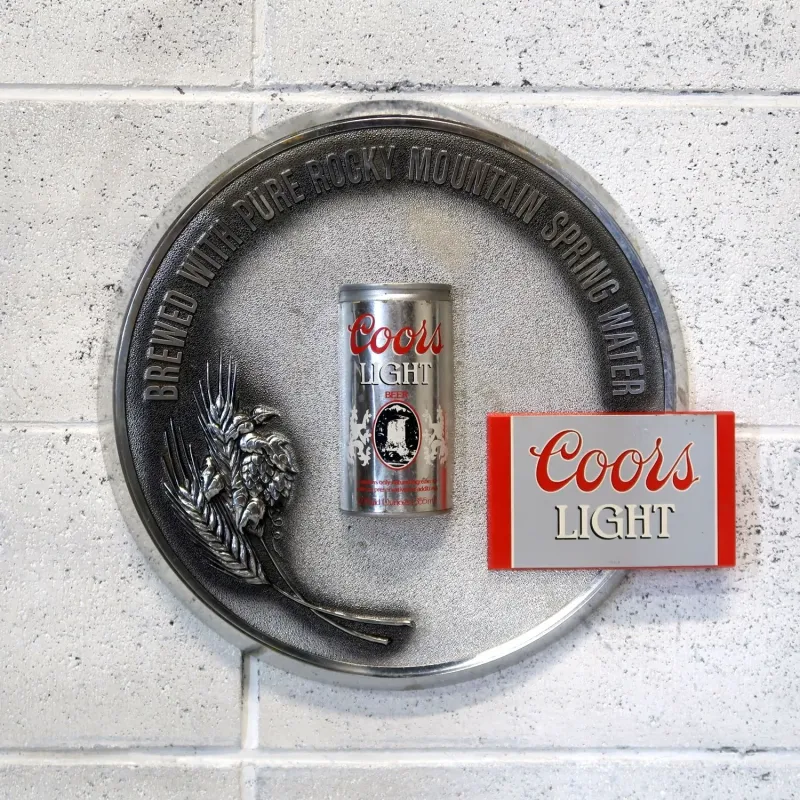 Coors LIGHT ビンテージ ウォールサイン