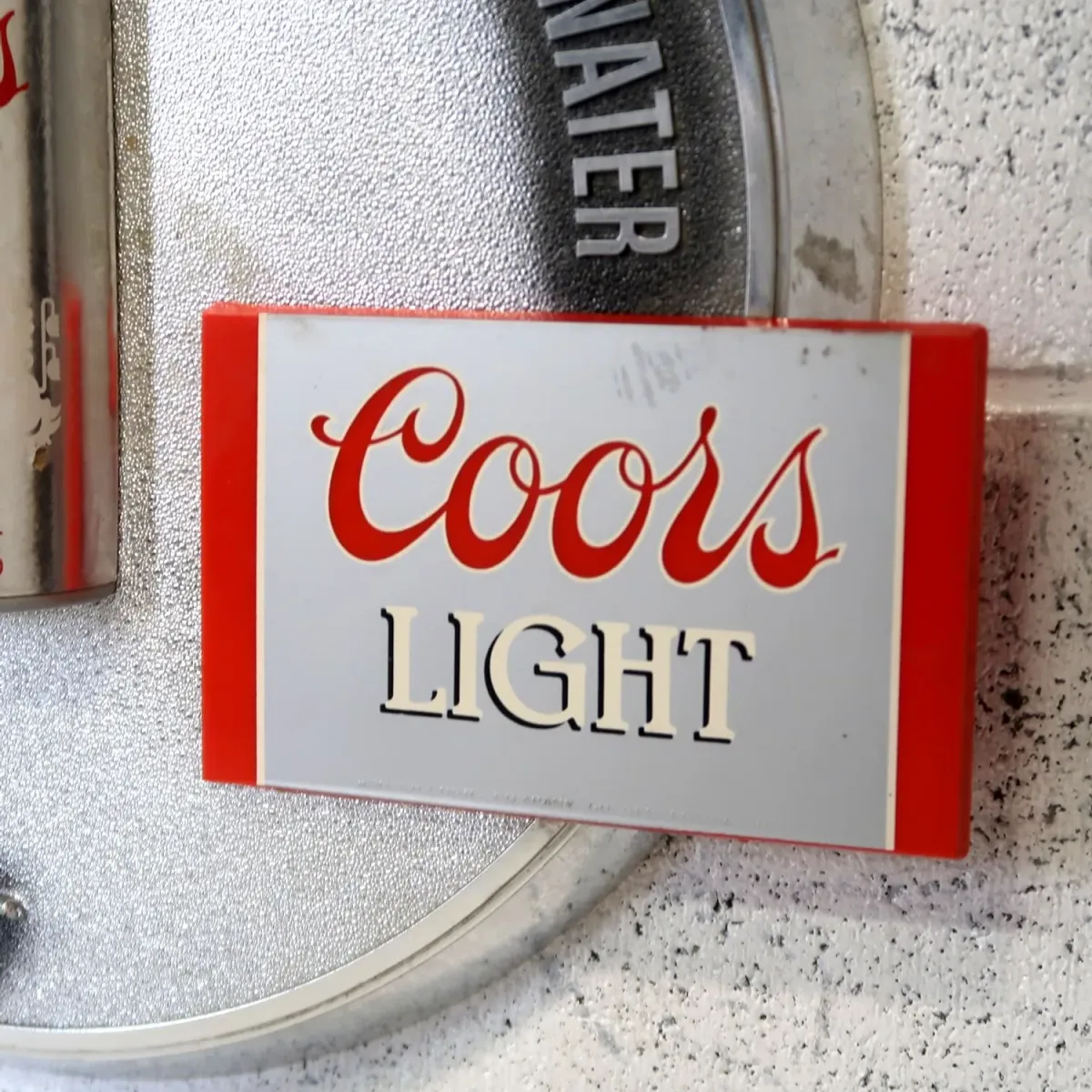 Coors LIGHT ビンテージ ウォールサイン