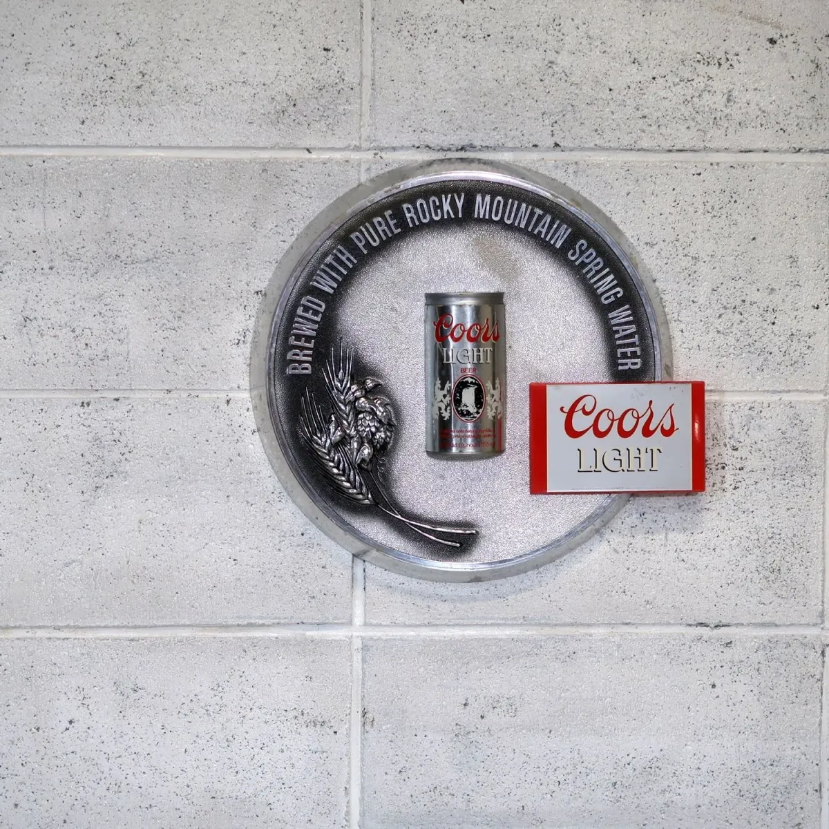 Coors LIGHT ビンテージ ウォールサイン