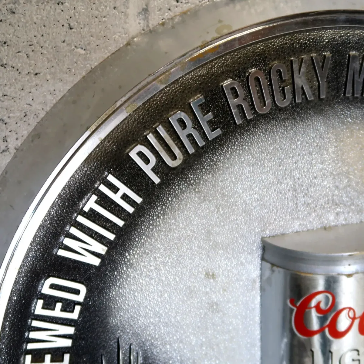 Coors LIGHT ビンテージ ウォールサイン