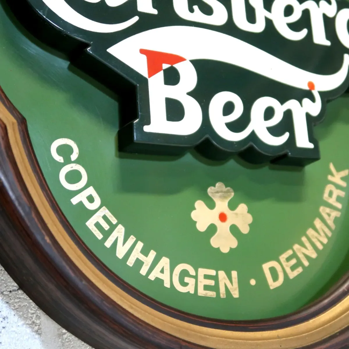 Carlsberg ビンテージ ウォールサイン