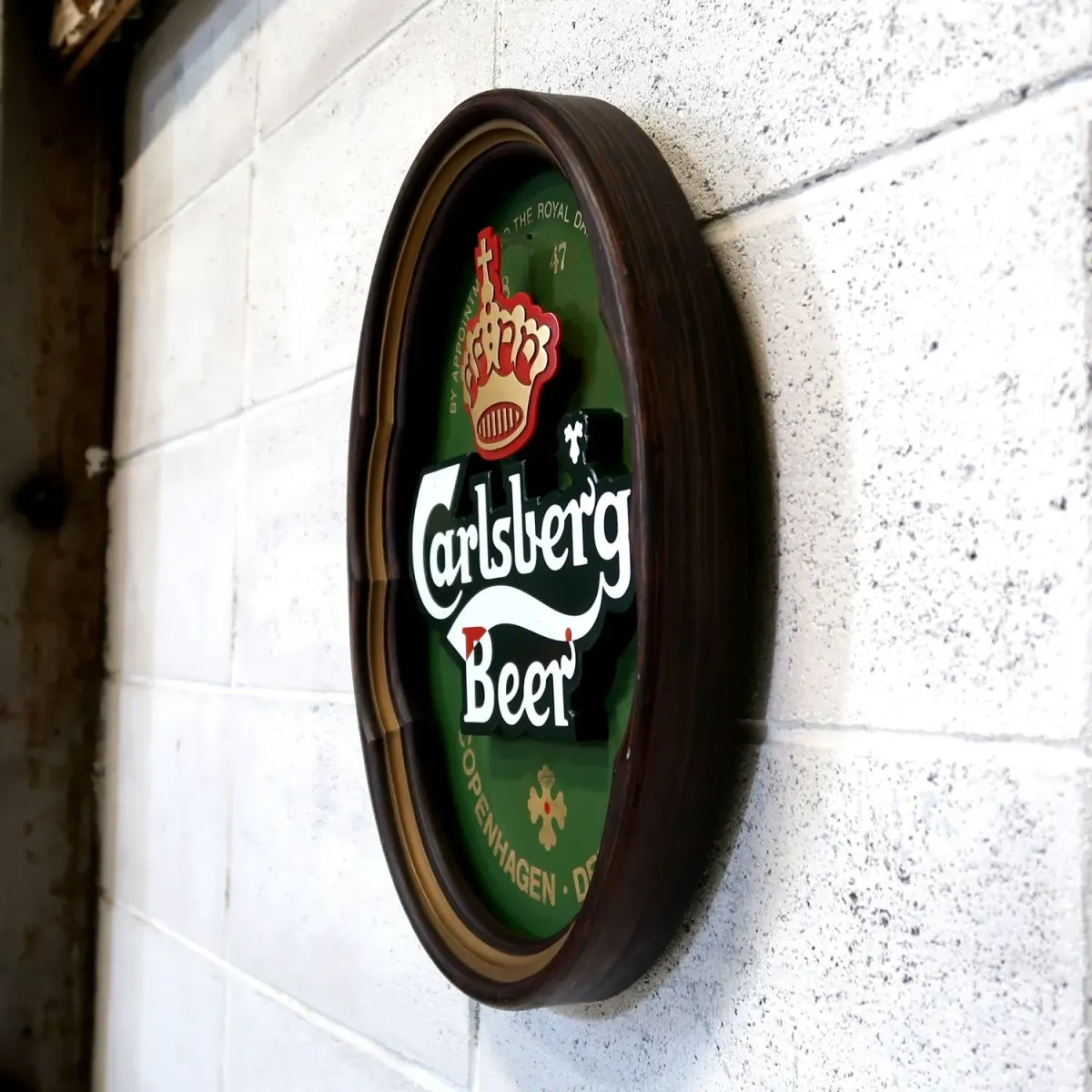 Carlsberg ビンテージ ウォールサイン