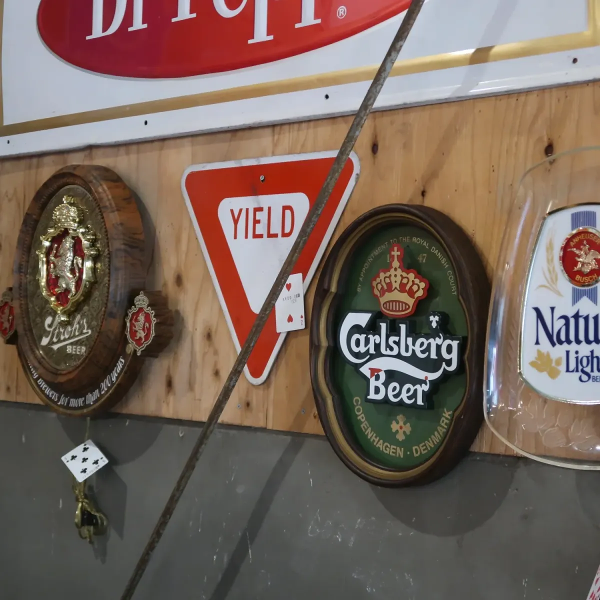 Carlsberg ビンテージ ウォールサイン