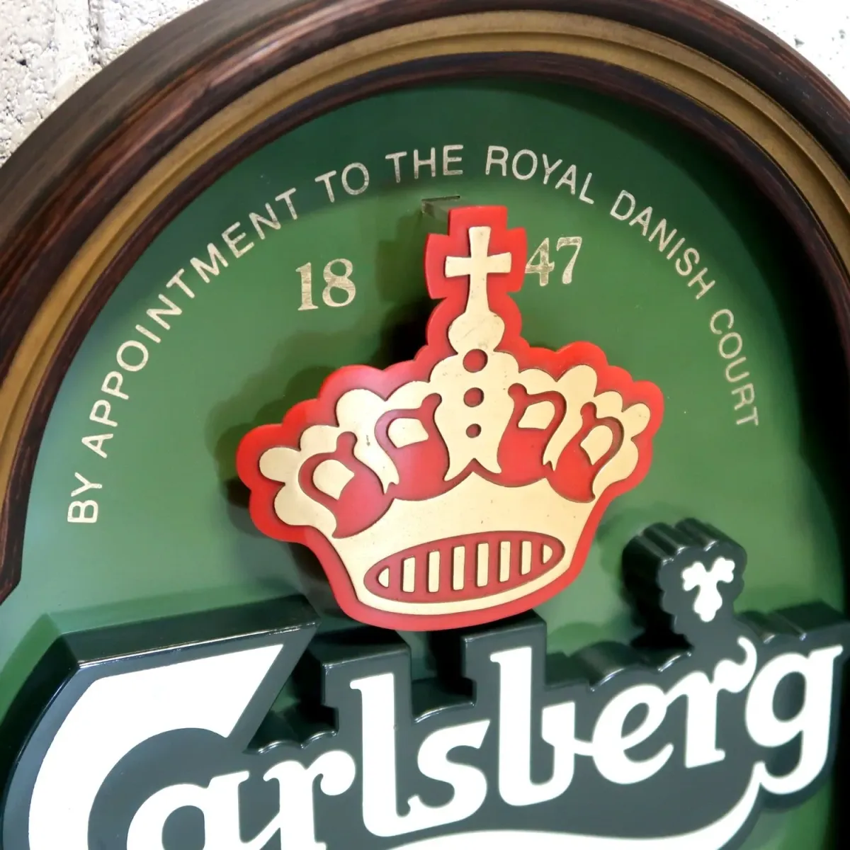Carlsberg ビンテージ ウォールサイン