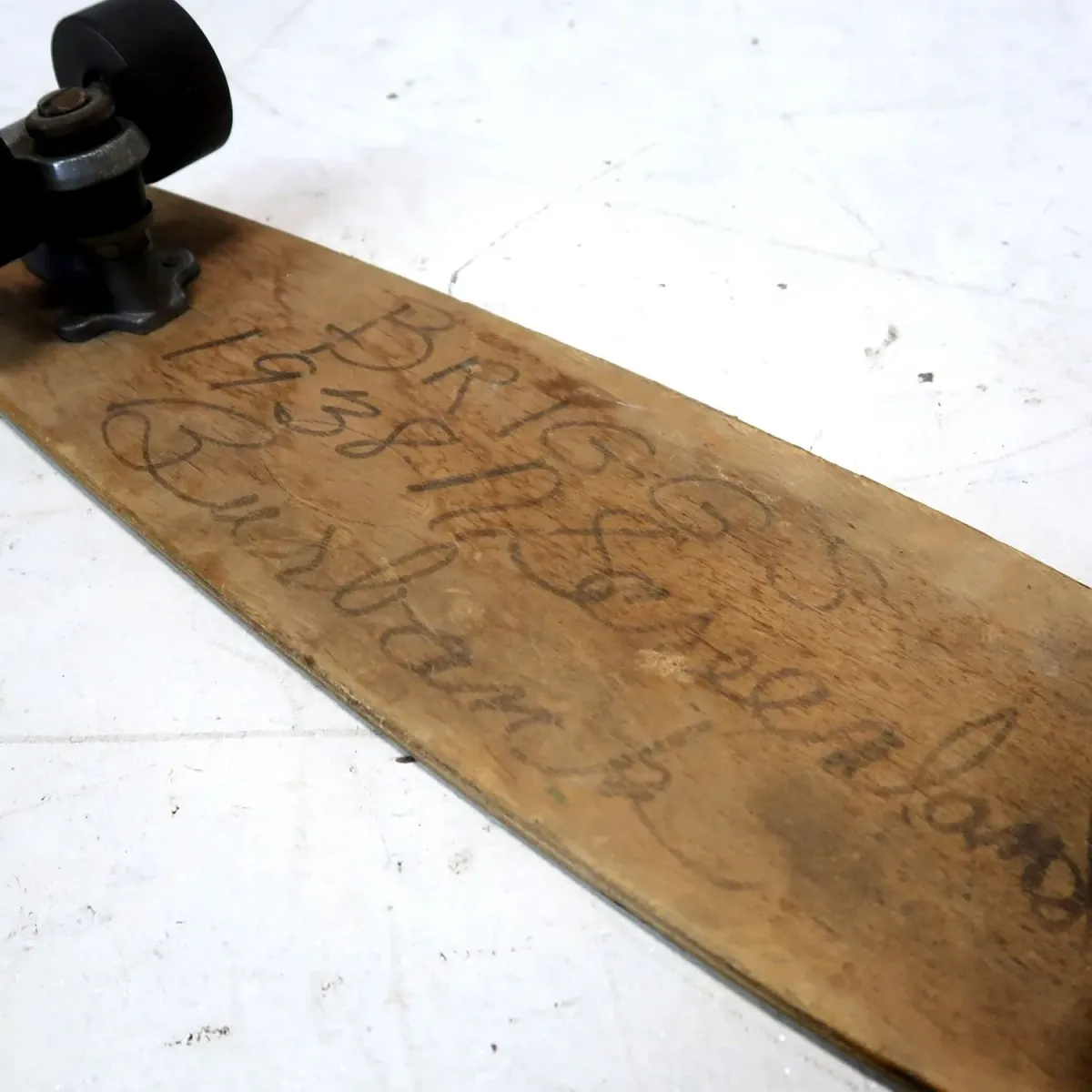 60～70's ビンテージ 木製スケートボード
