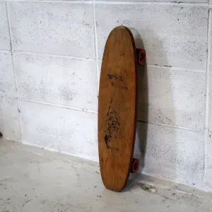 60～70's ビンテージ 木製スケートボード