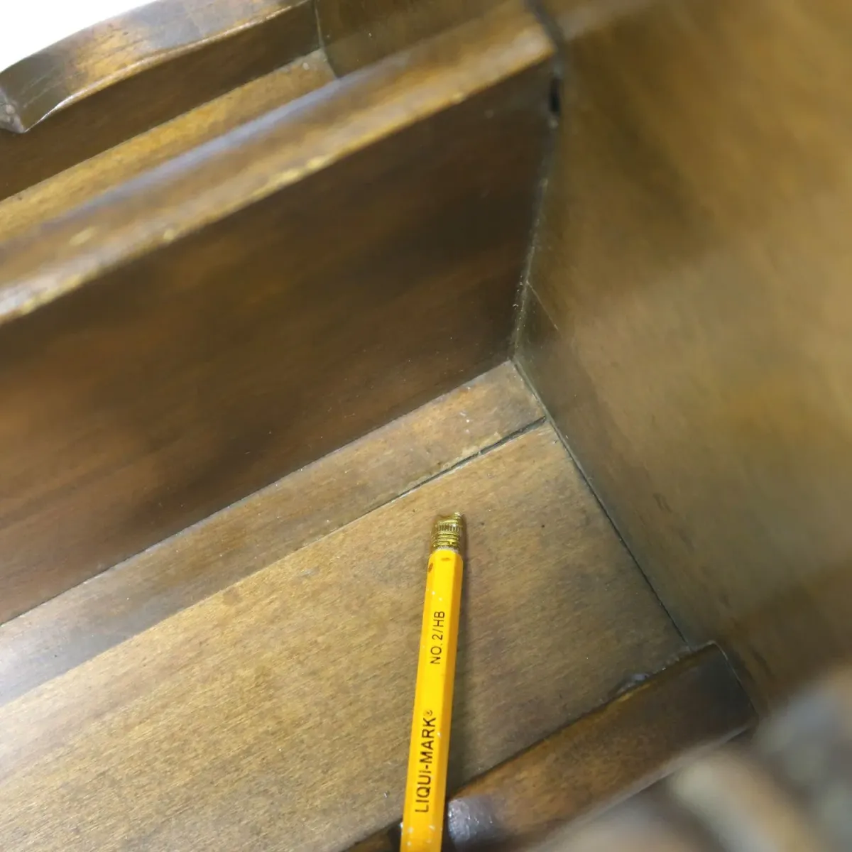 70's～ Ethan Allen アンティーク ウッド マガジンラック