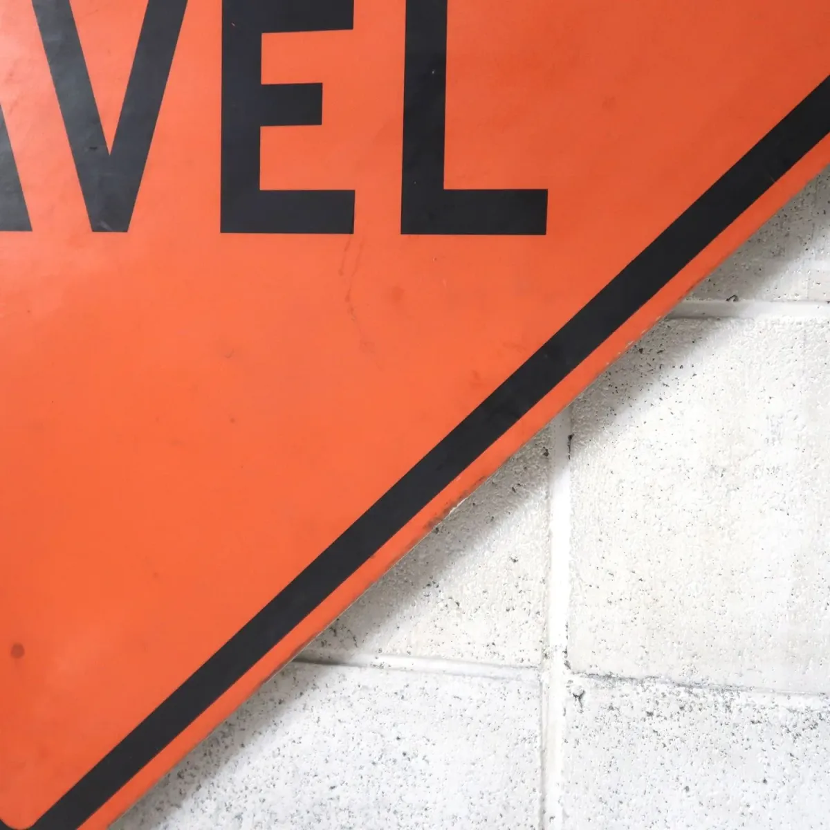 LOOSE GRAVEL ビンテージ 大型ロードサイン