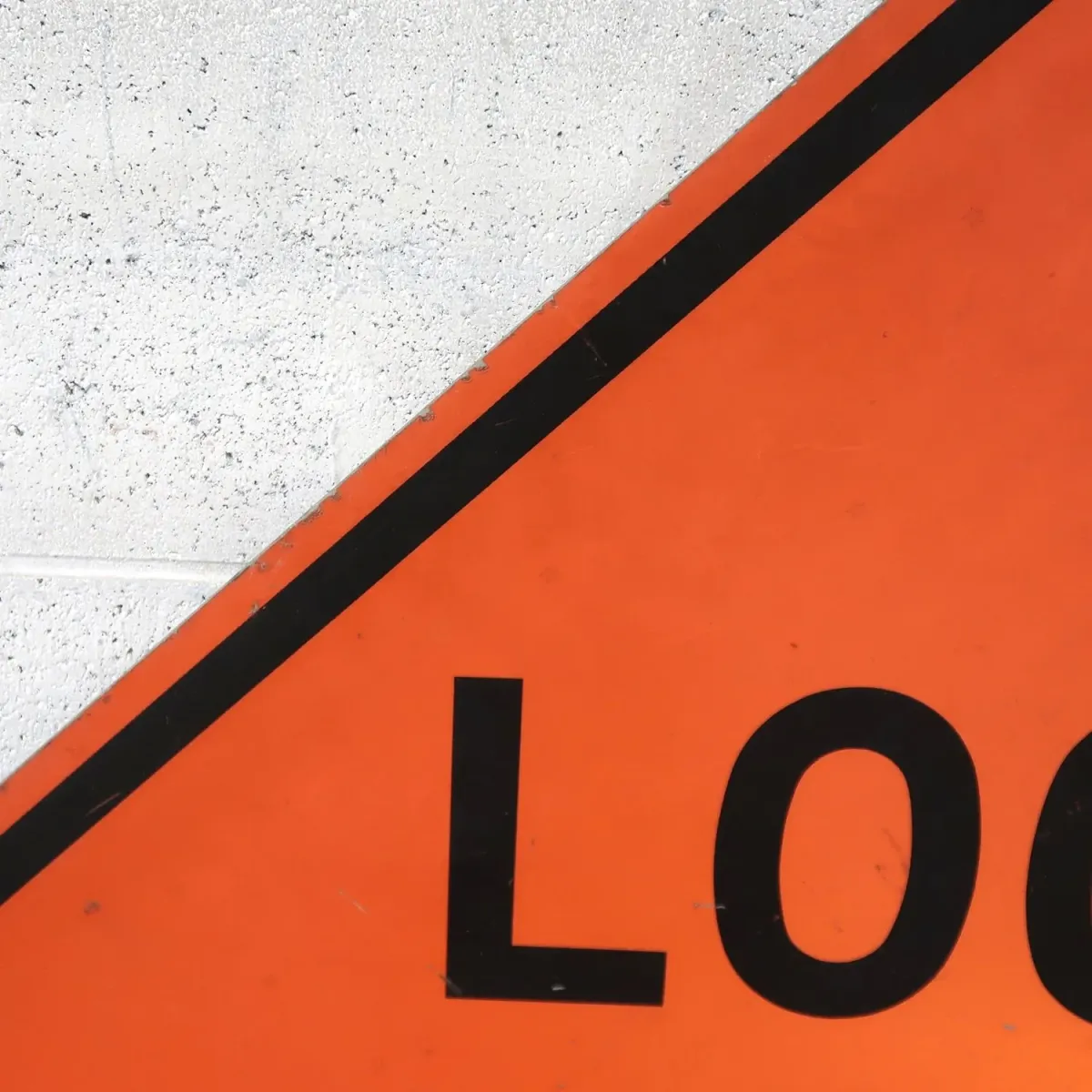 LOOSE GRAVEL ビンテージ 大型ロードサイン