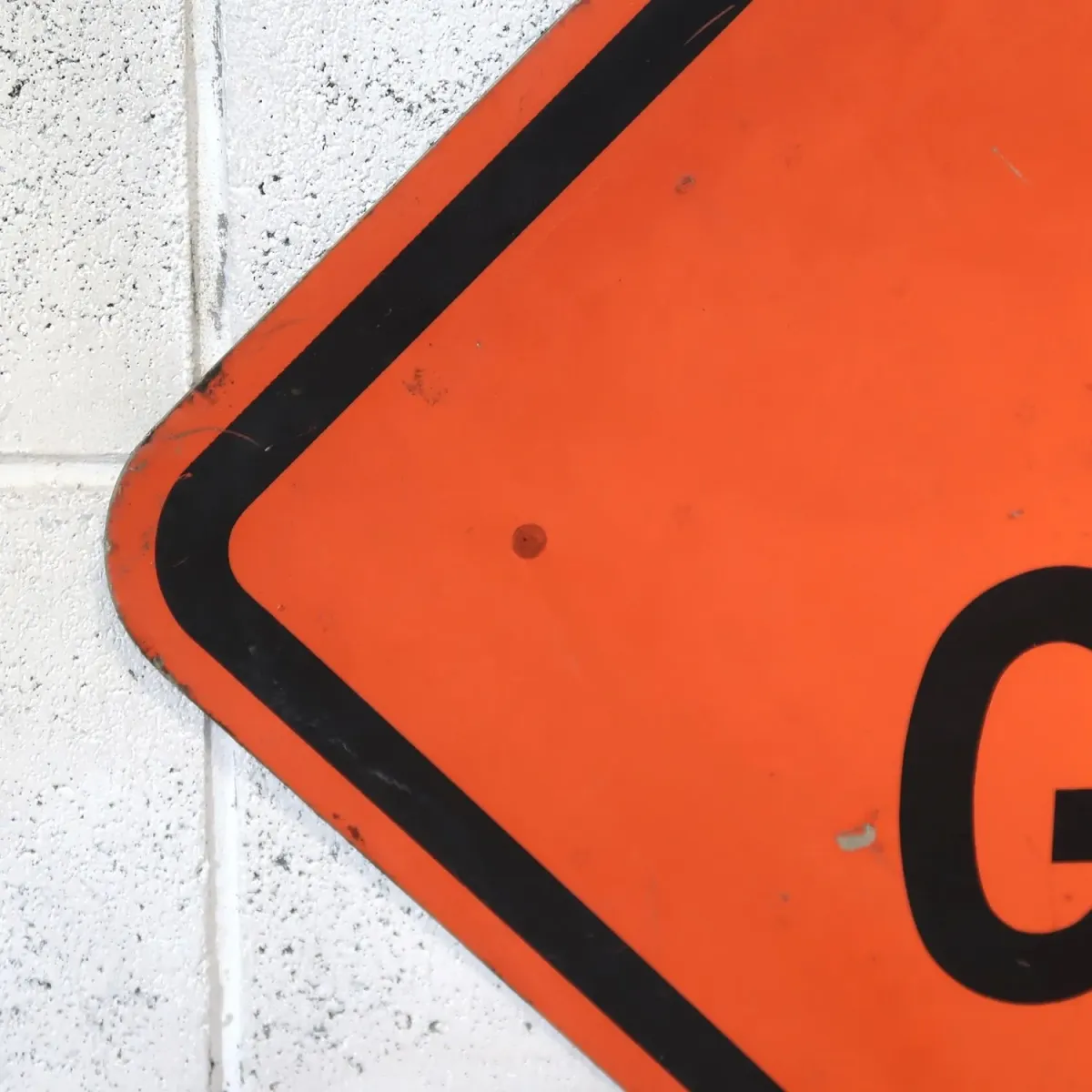 LOOSE GRAVEL ビンテージ 大型ロードサイン