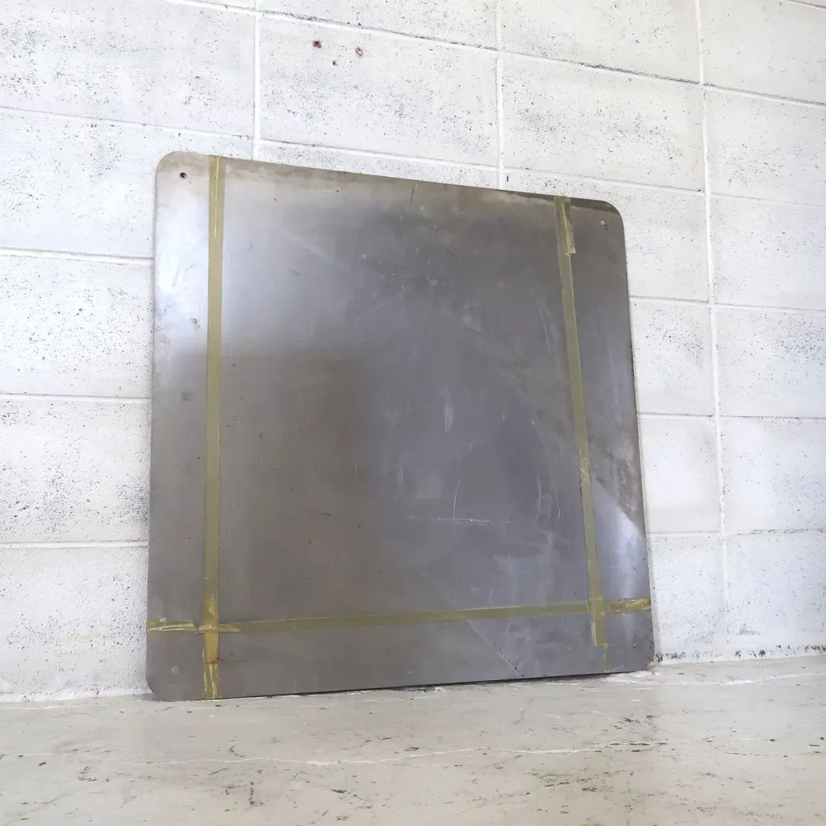 SUBJECT TO FLOODING ビンテージ 大型ロードサイン