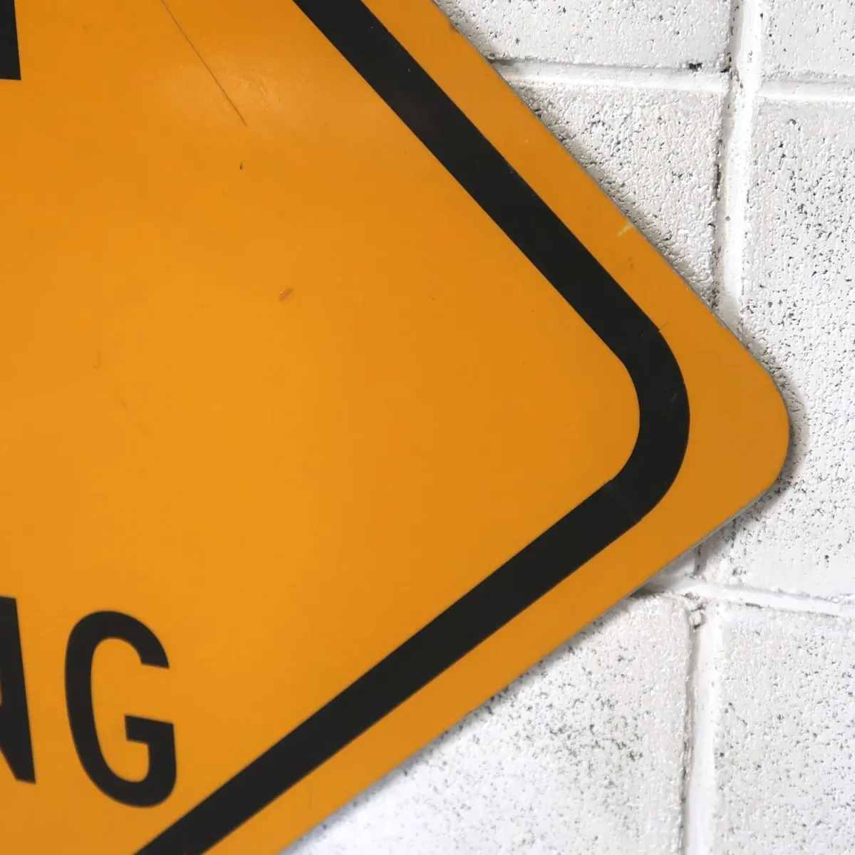 SUBJECT TO FLOODING ビンテージ 大型ロードサイン