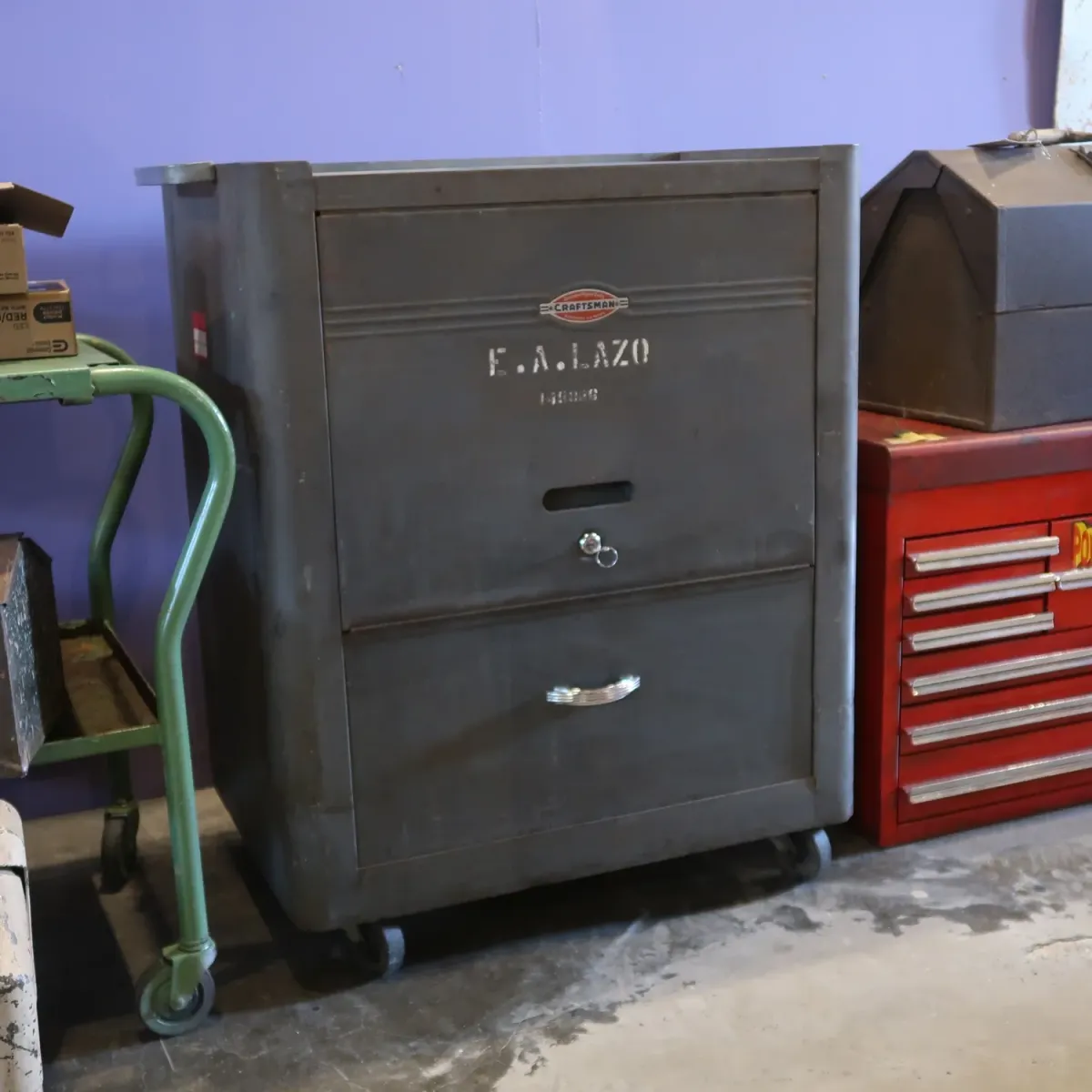 CRAFTSMAN ビンテージ ツールキャビネット