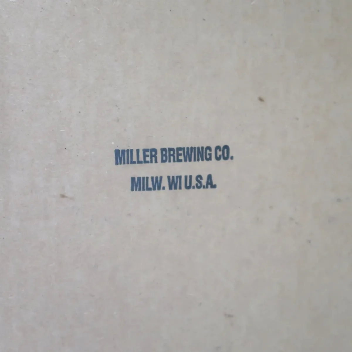 Miller Beer パブミラー