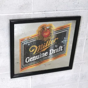 Miller Beer パブミラー