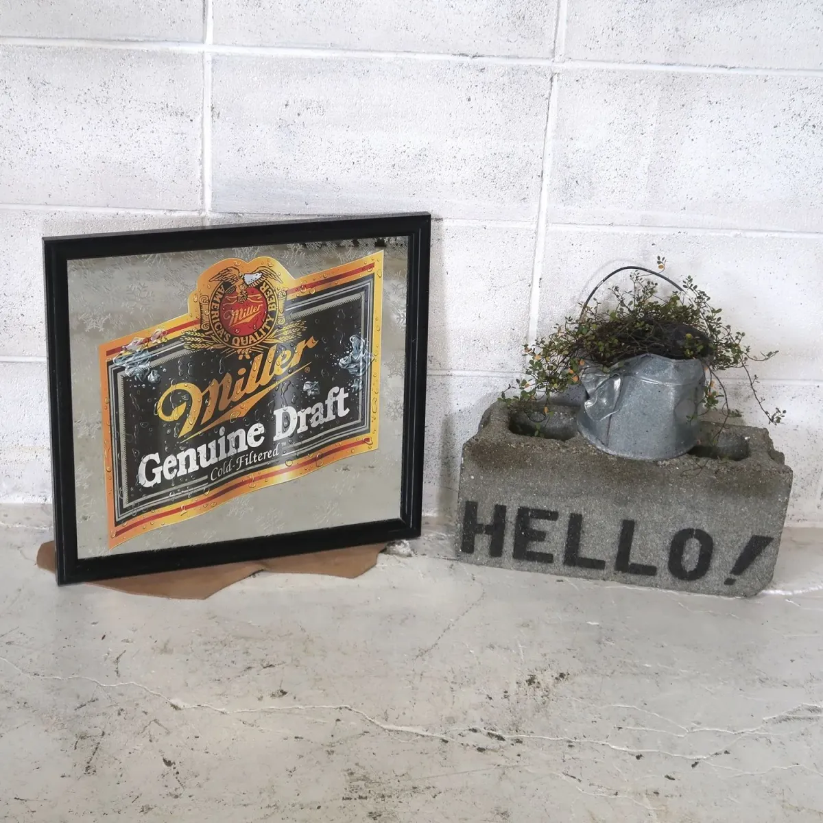 Miller Beer パブミラー