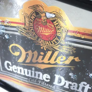 Miller Beer パブミラー