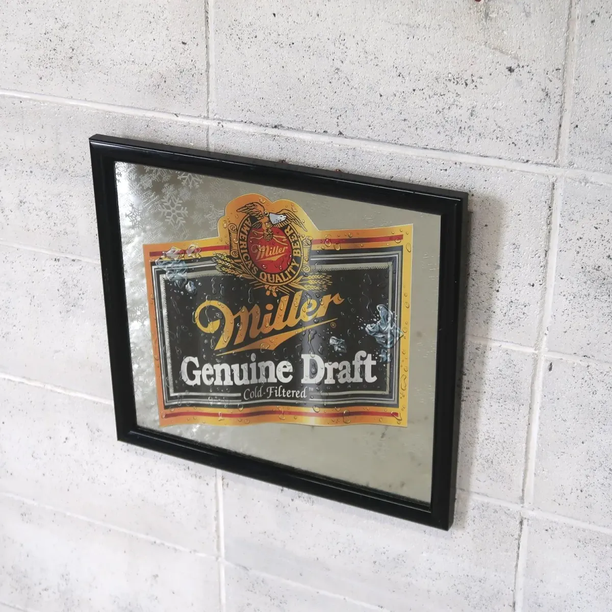 Miller Beer パブミラー