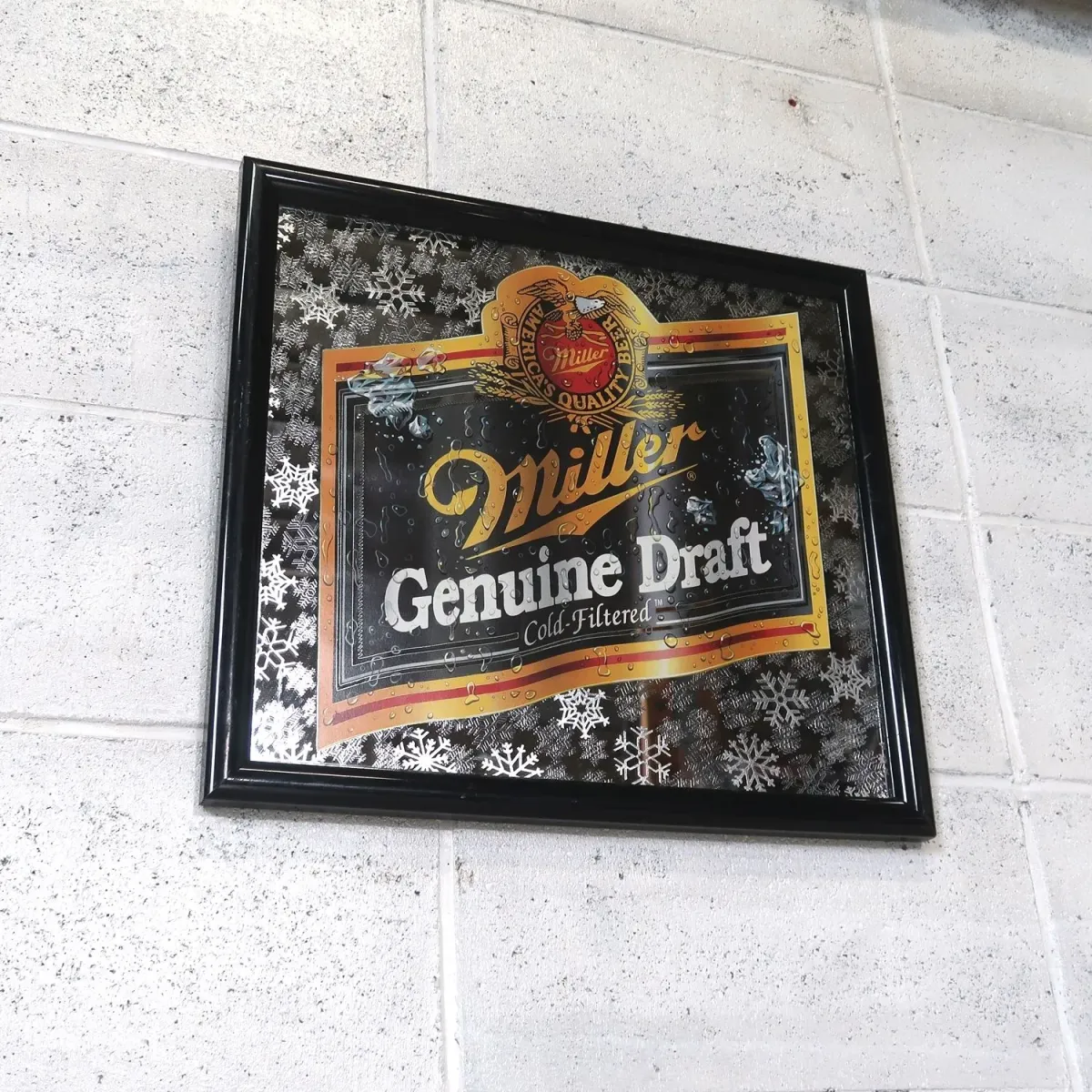 Miller Beer パブミラー