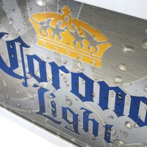 Corona Light ビンテージ パブミラー