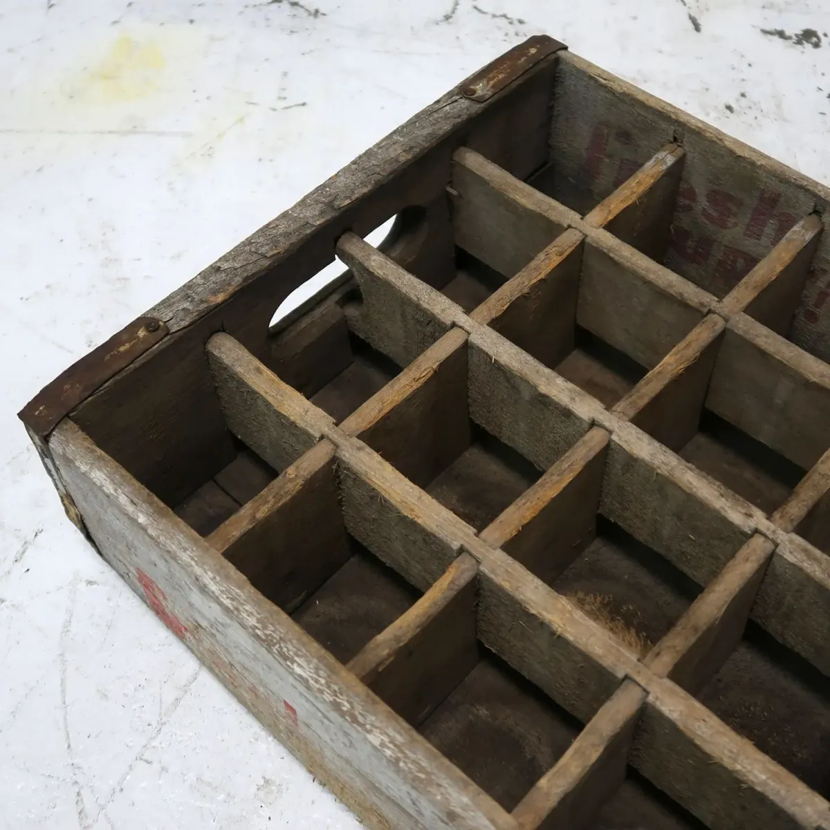 7up ビンテージ ウッドボックス