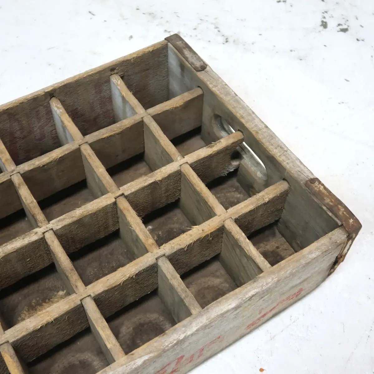 7up ビンテージ ウッドボックス