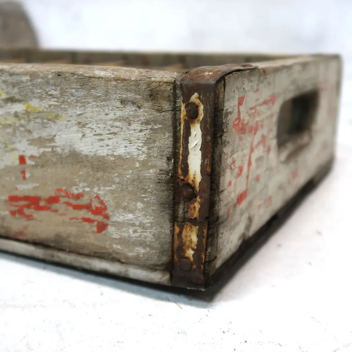 7up ビンテージ ウッドボックス