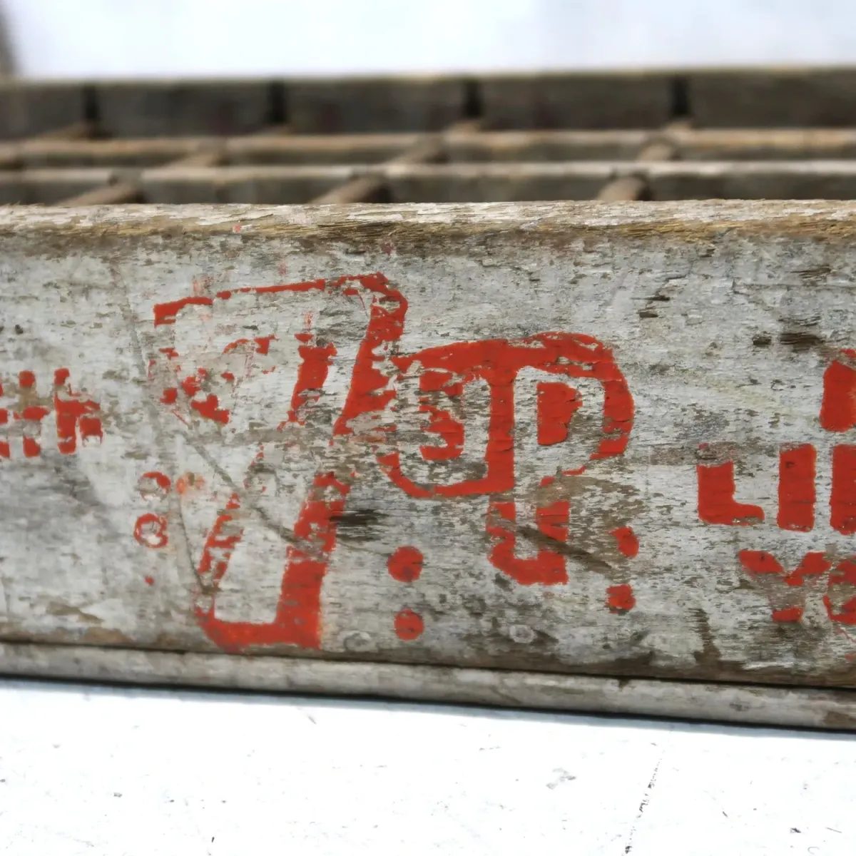 7up ビンテージ ウッドボックス