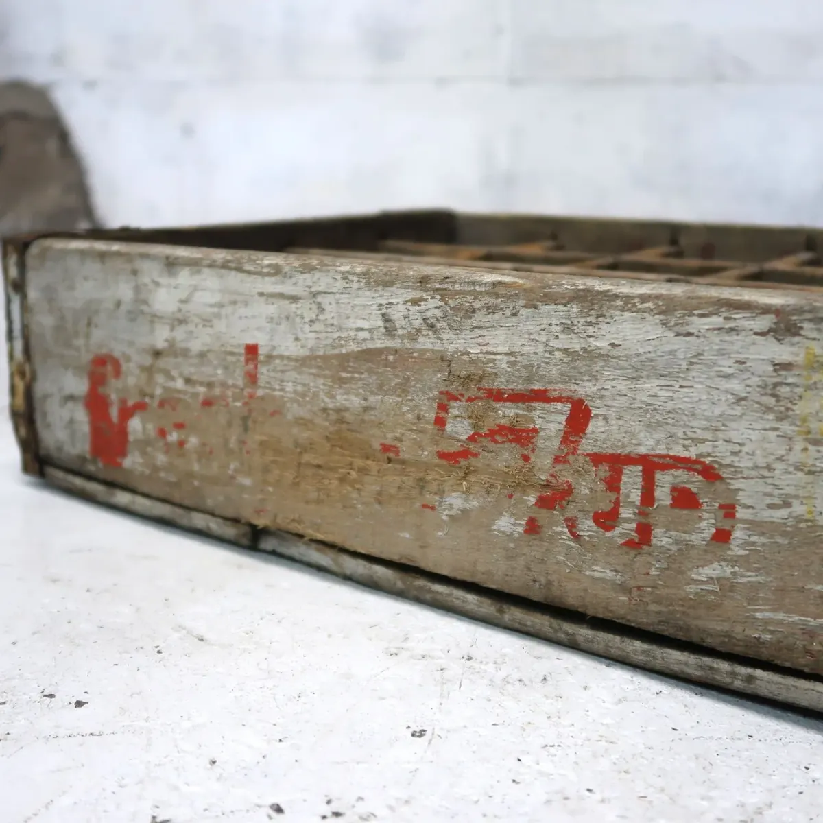 7up ビンテージ ウッドボックス