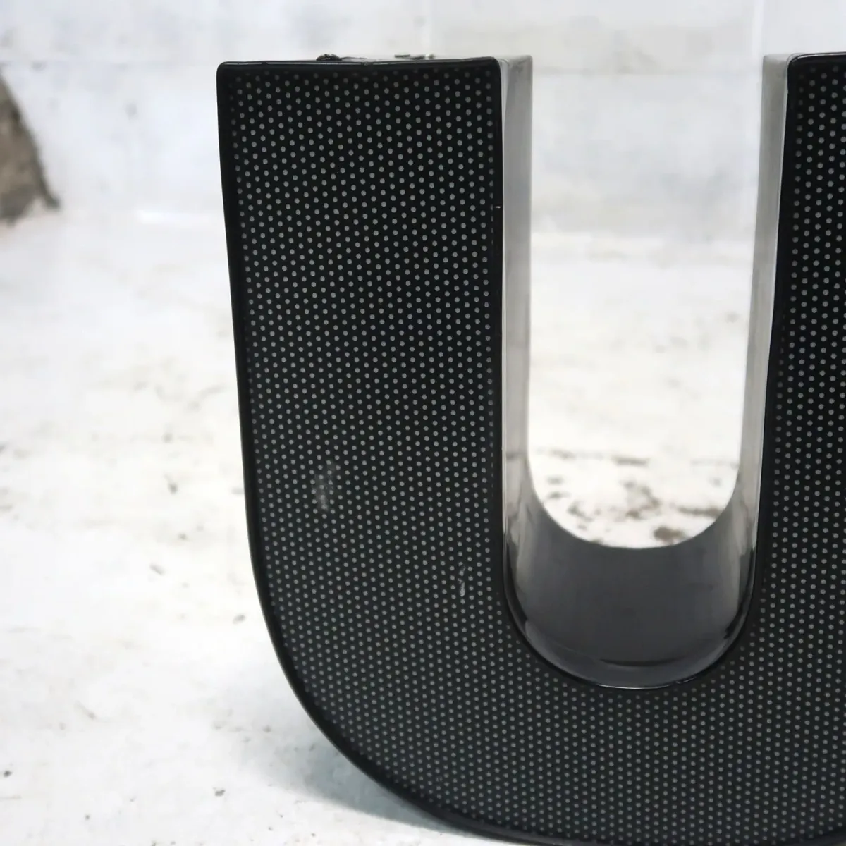 ビンテージ レターサイン U