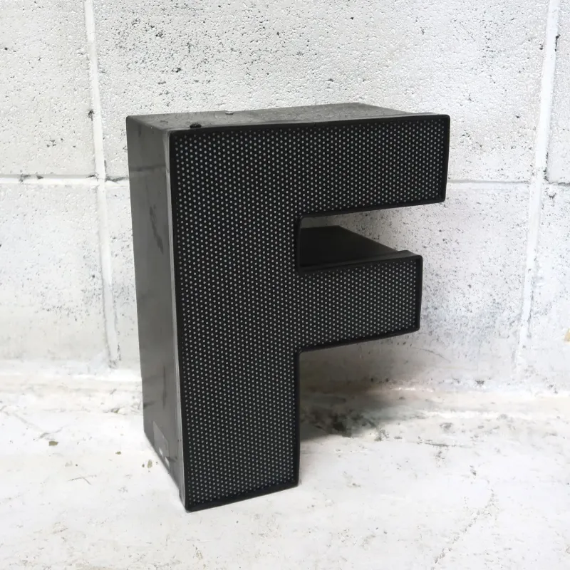 ビンテージ レターサイン F