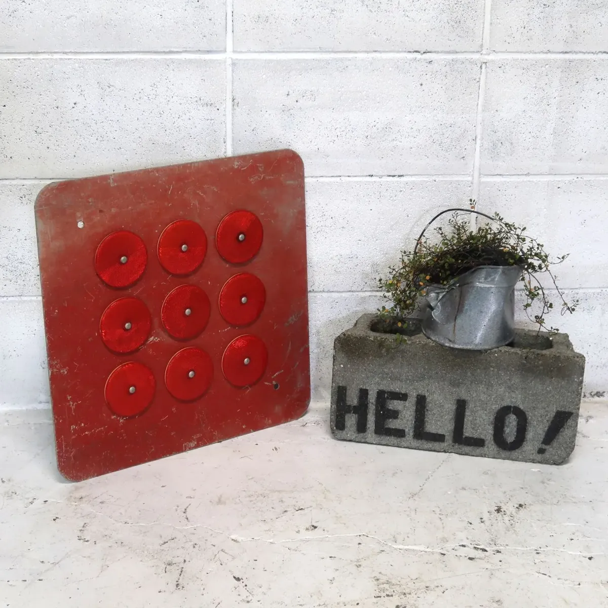 ビンテージ リフレクターサイン