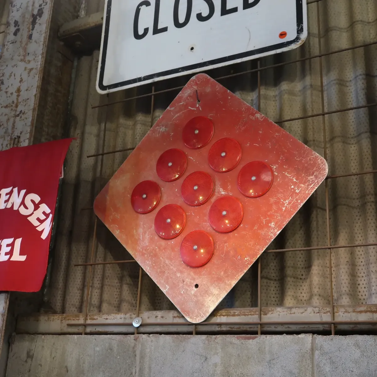 ビンテージ リフレクターサイン