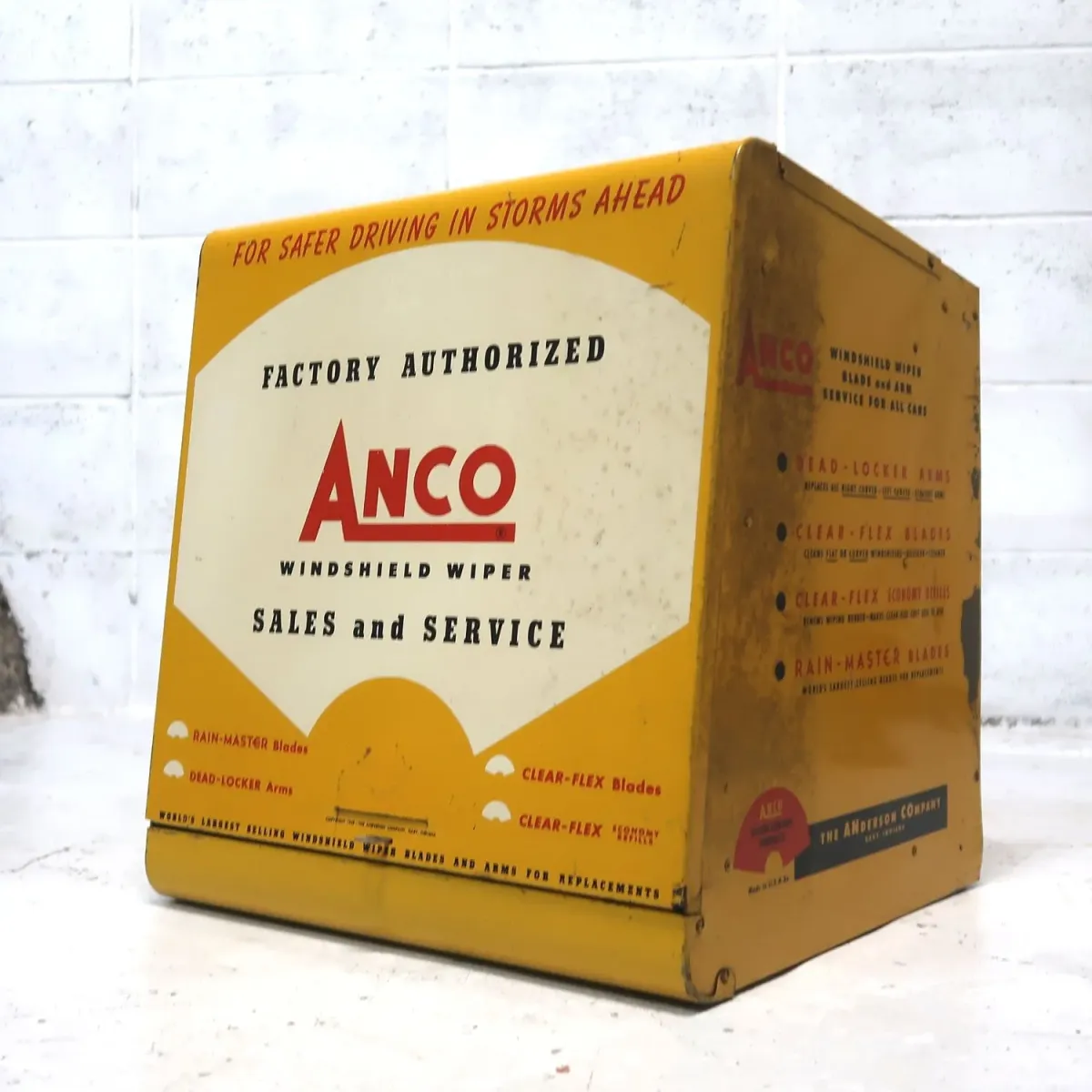 40～50's ANCO ビンテージ メタルキャビネット