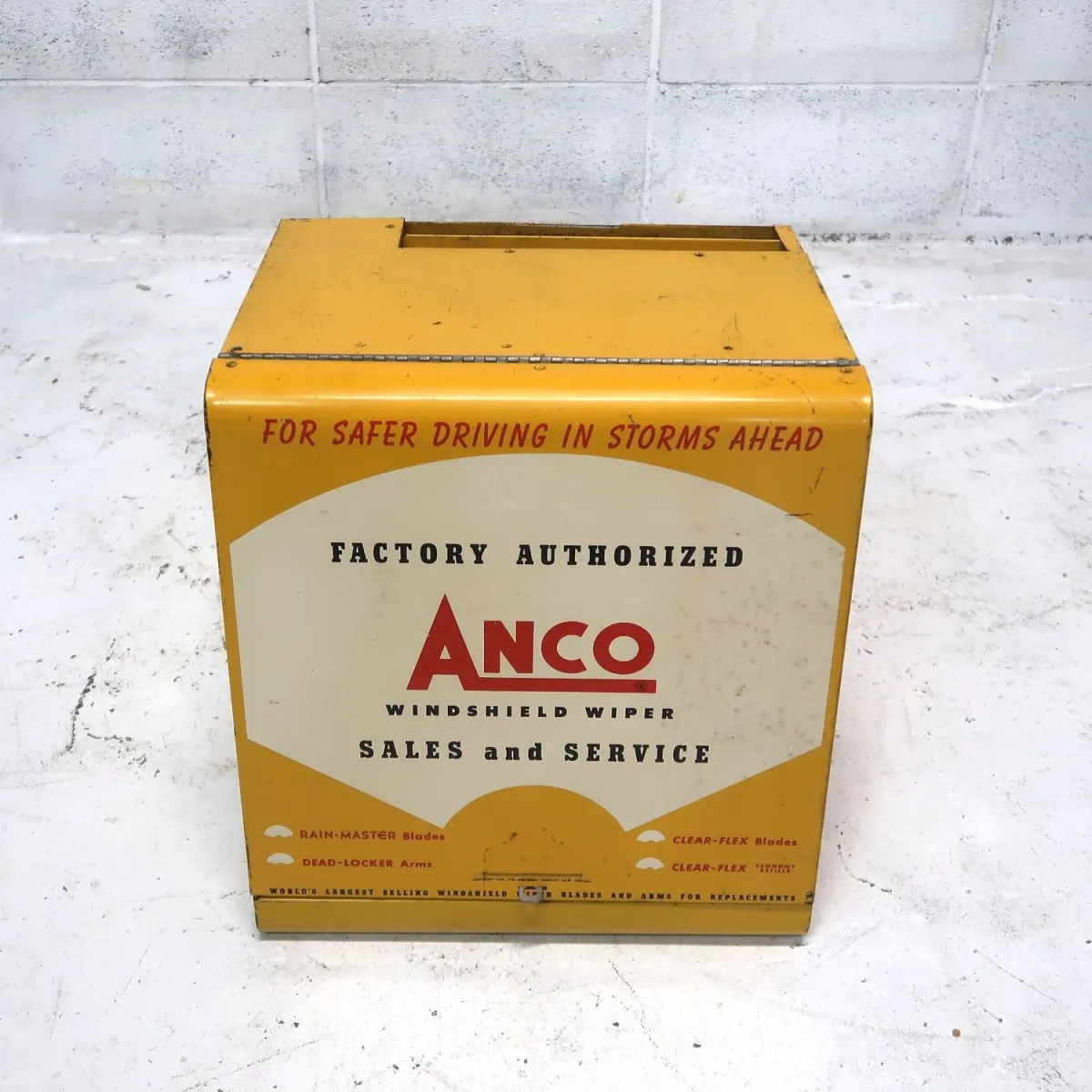 40～50's ANCO ビンテージ メタルキャビネット