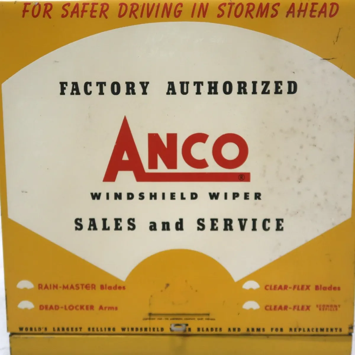 40～50's ANCO ビンテージ メタルキャビネット