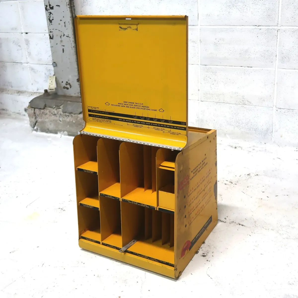 40～50's ANCO ビンテージ メタルキャビネット