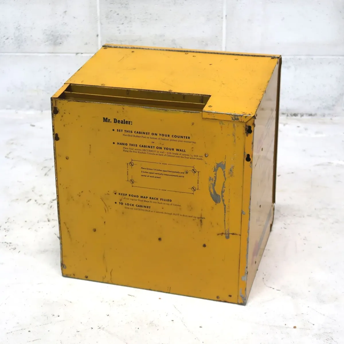 40～50's ANCO ビンテージ メタルキャビネット